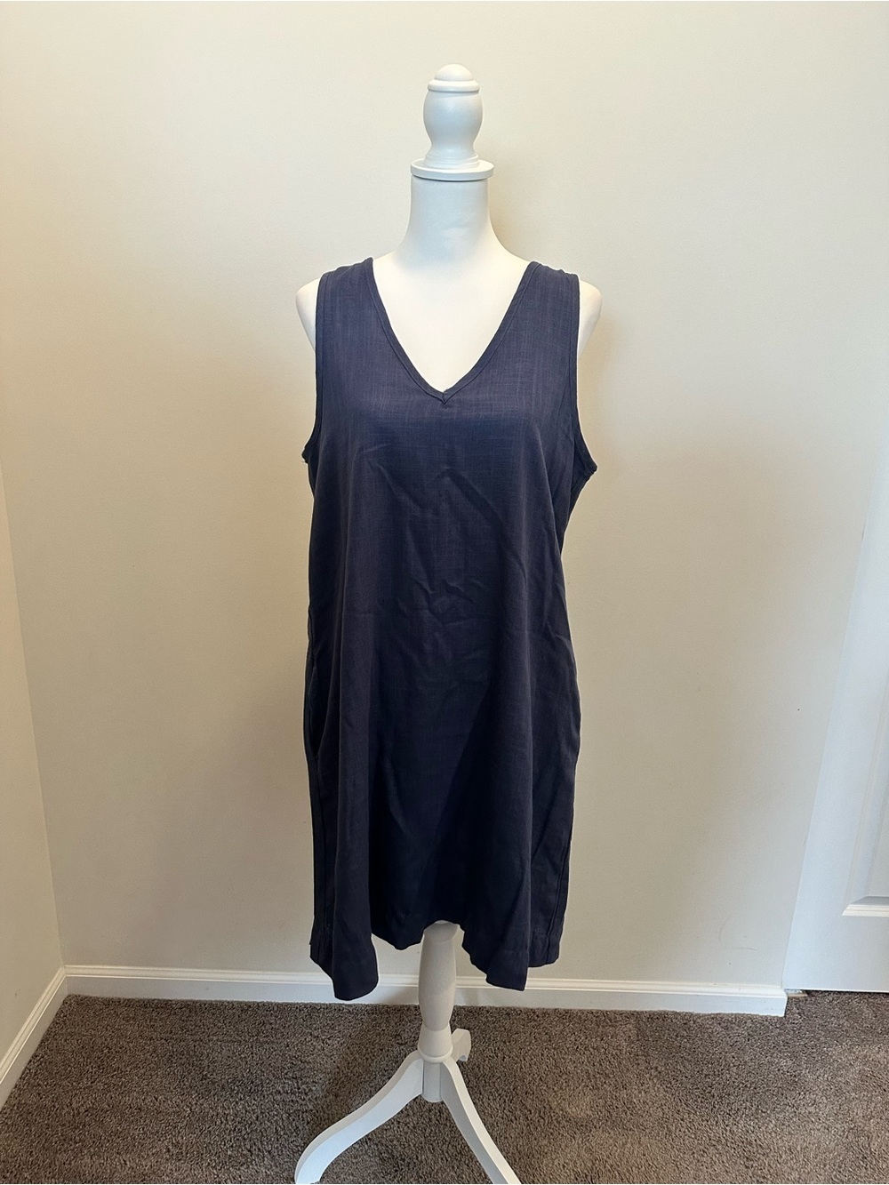 Halogen Women’s Blue Casual Dress with Pockets